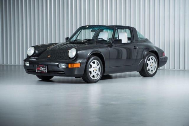 1991 porsche 964 carrera 2 targa rare black satin/linen 16k 100% all original!!!
