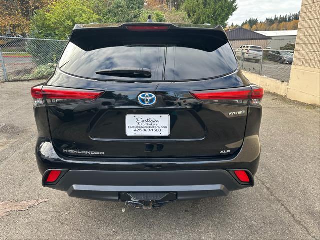 2020 toyota highlander hybrid xle