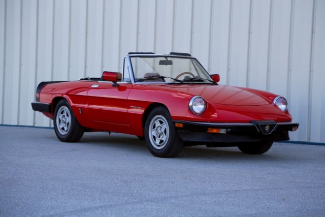1983 alfa romeo veloce spider