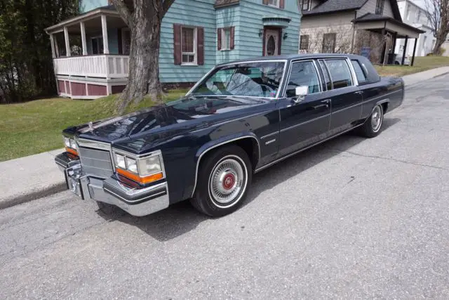 cadillac fleetwood limousine with only 48 421 actual miles