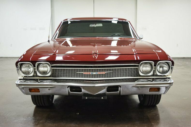 1968 chevrolet el camino 51935 miles maroon truck 350 chevrolet v8 powerglide