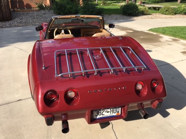 1975 corvette stingray convertible - rare