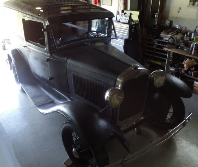 1930 ford model a sedan delivery truck