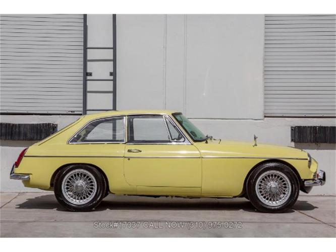 1968 mg mgc in beverly hills, california