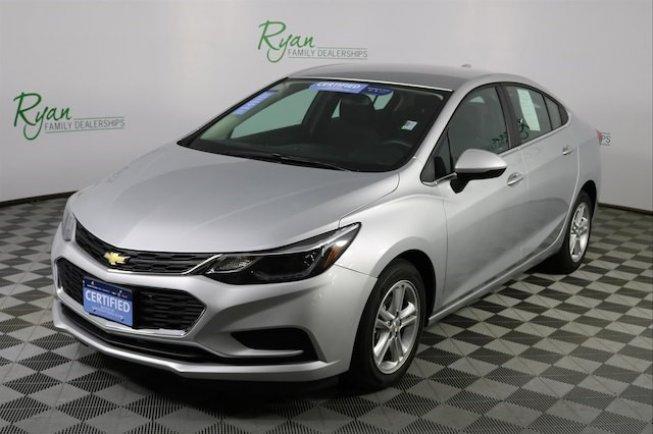2017 chevrolet cruze lt sedan for sale in logan, north dakota