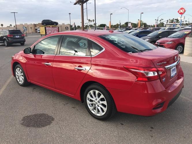 used 2018 nissan sentra sv yuma, az 85364 for sale in yuma, arizona