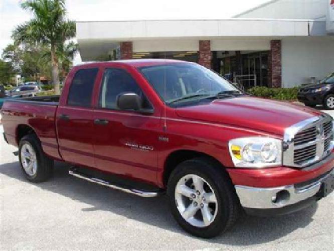 used 2007 dodge ram 1500 slt truck, 56,847 miles in vero beach, fl
