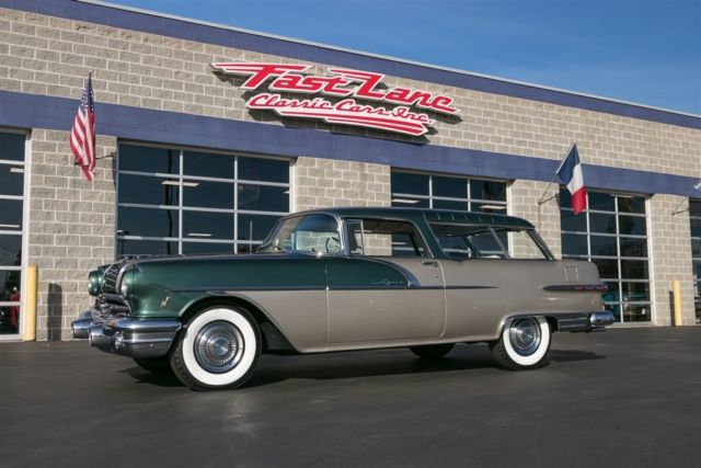1956 pontiac safari wagon complete restoration custom interior