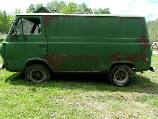 1961 ford econoline panel van short wheelbase shorty falcon e100 1962 1963 1964