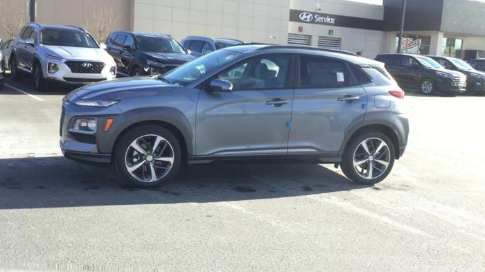 2019 hyundai kona limited awd limited 4dr crossover w/lime accent for sale in halyoke, massachusetts