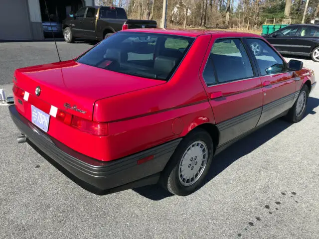 1991 alfa romeo 164 l luxury 53,000 miles showroom new condition fully serviced