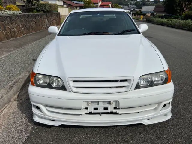 1980 toyota chaser sedan white trd sport tourer v