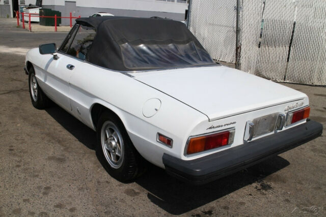 1982 alpha romeo spider veloce manual 4 cylinder no reserve