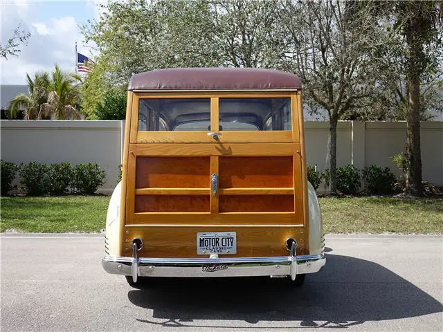 1941 packard one-twenty deluxe woody wagon - finest restoration