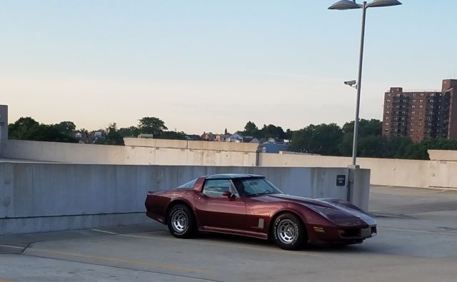 1981 chevrolet corvette coupe v8 convertible collectible rare classic leather