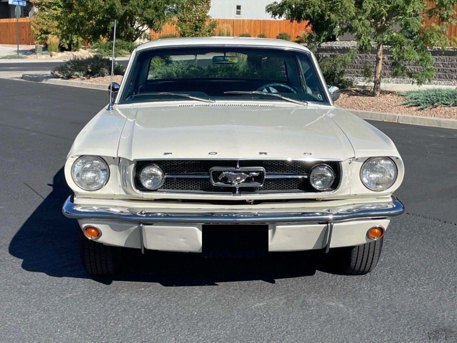 1965 ford mustang gt coupe power sunroof original wimbledon white