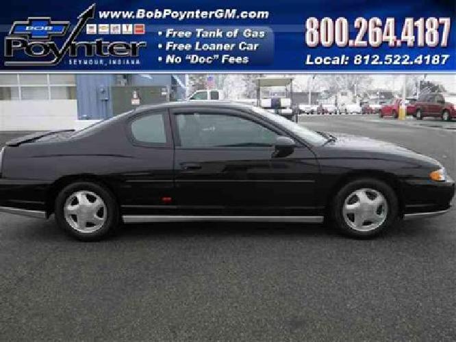 2001 chevrolet monte carlo ss in seymour, in
