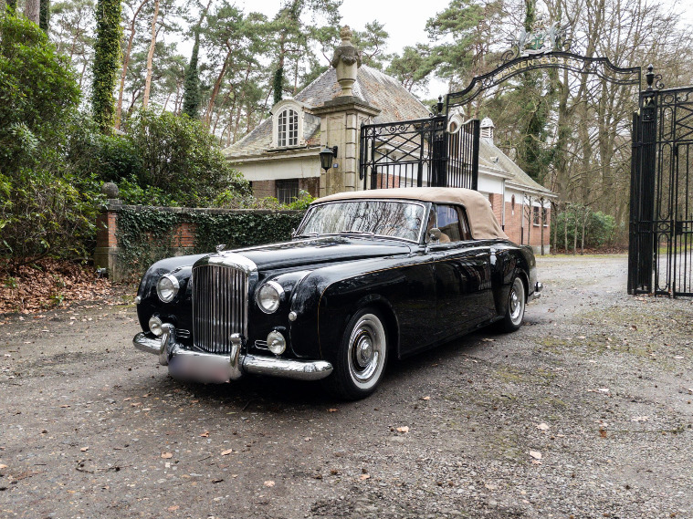 1956 bentley s1 park ward continental-style cabriolet conversion