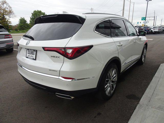 2022 acura mdx advance package