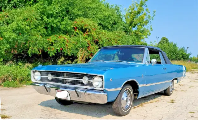 1968 dodge dart convertible gt low miles