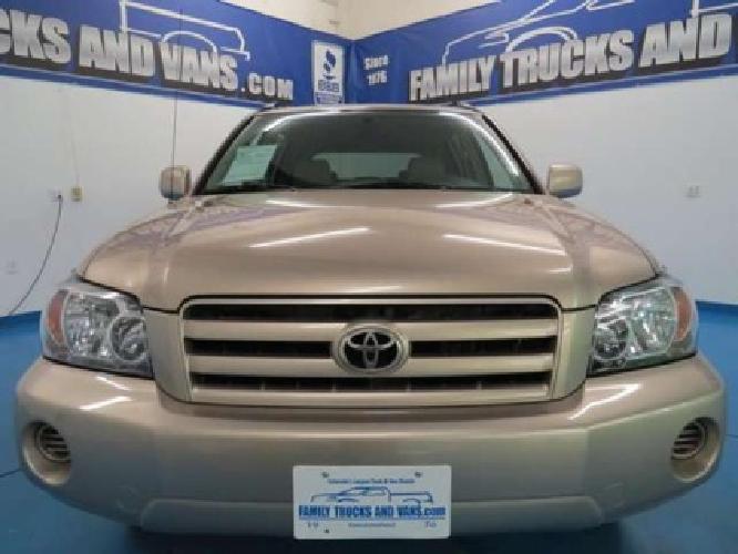 2004 toyota highlander limited 3rd row 4x4 one owner in denver, co