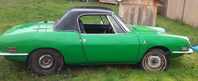 1972 fiat 850 spider hardtop 2-door