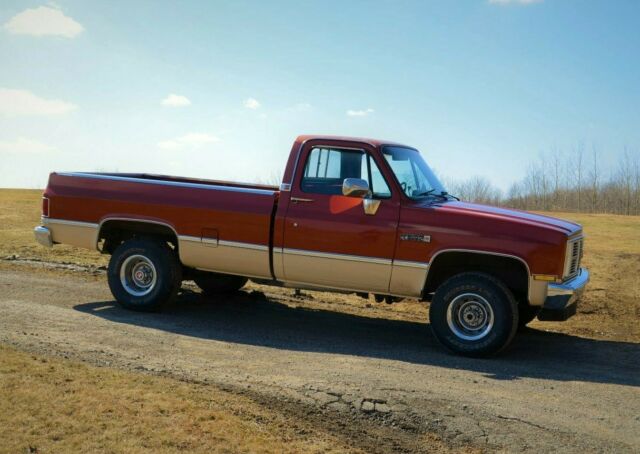 1986 gmc sierra classic k1500 k10 chevrolet silverado pickup truck - project