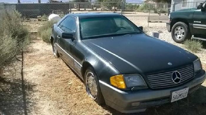 92 sl 500 mercedes convertible/hard top in lancaster, ca
