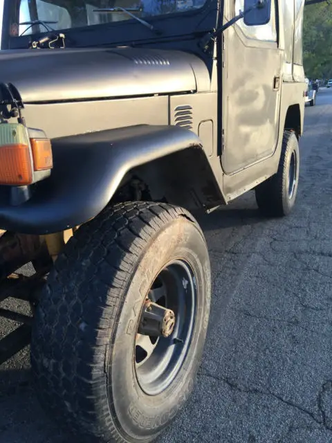 1977 toyota fj-40 landcruiser 4x4~runsgood~california fj~overallsolid~no reserve