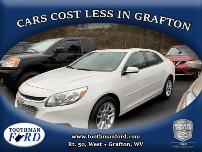 2015 chevrolet malibu lt lt 4dr sedan w/1lt for sale in grafton, west virginia