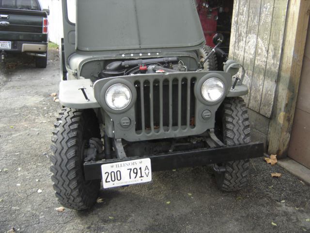 willys jeep cj 1951 m38 military clone
