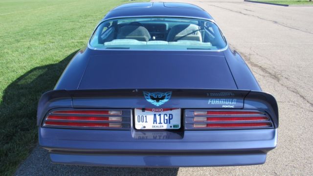 1978 firebird formula 400, w72 4 speed, numbers match