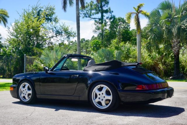 carrera 4 cabriolet - 5 speed manual - 964 cab