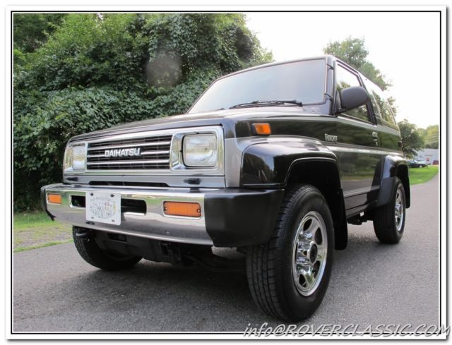1990 daihatsu rocky sx ...4x4 ... 88k miles ... one owner