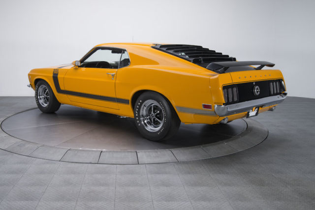 1970 ford mustang boss 302 74,670 miles grabber orange fastback 302 v8 4 speed m