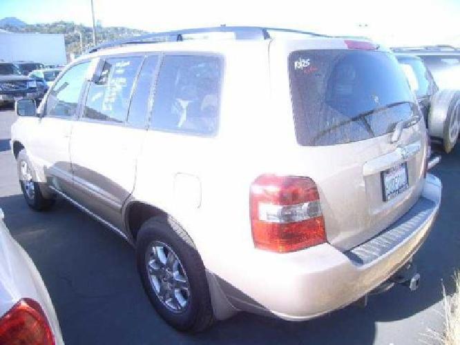 2004 toyota highlander awd w/ 3rd. row in san rafael, ca