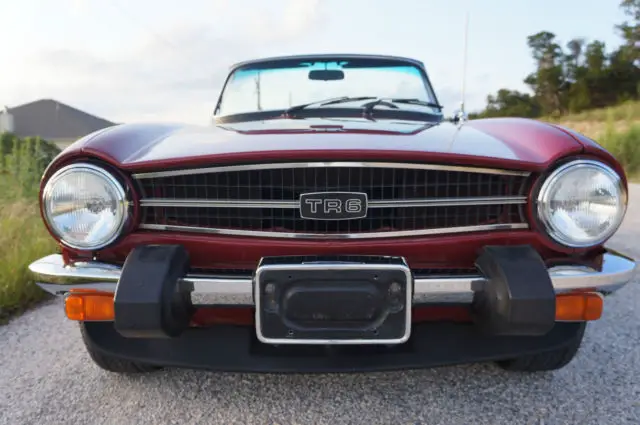 1976 triumph tr6 base convertible 2-door
