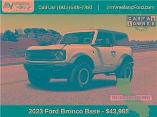 2023 Ford Bronco big bend advanced