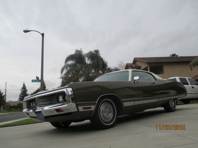 1972 chrysler new yorker 2 dr. hard top