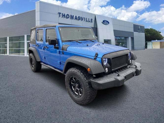 used 2016 jeep wrangler 4wd unlimited sport thomasville, ga 31792 for sale in thomasville, georgia