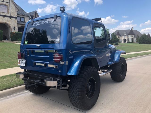 custom built lifted 1992 jeep wranglrer