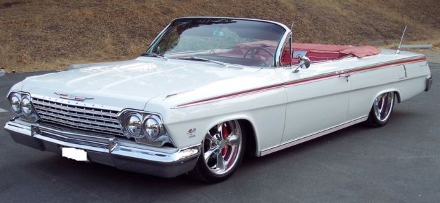 convertible 409/425 hp, dual quads 4 spd, power top, power steering, disc brakes