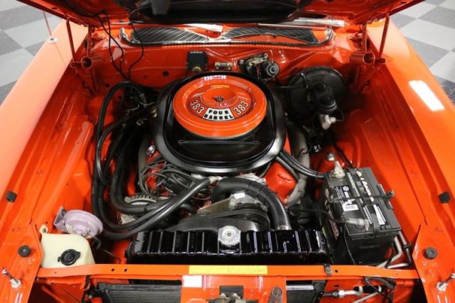 mopar mini nat'ls best of show! #'s match 383 v8 w/ air grabber, auto, gr8 paint