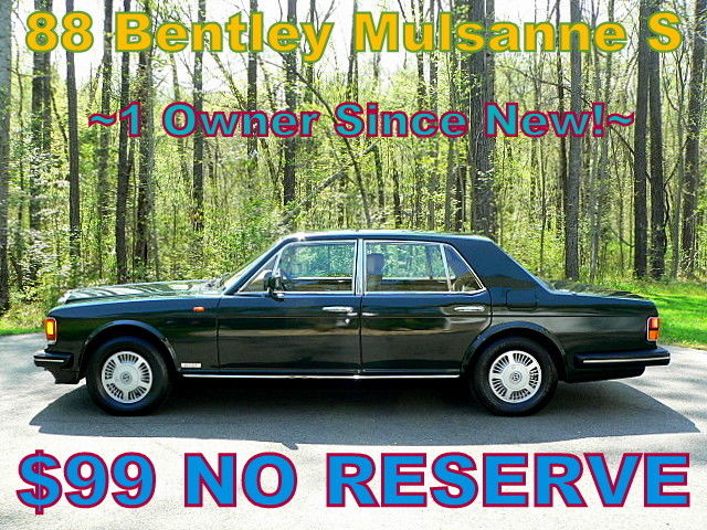 1988 - 1 owner for 29 years! dealer serviced! you must see it! $99 no reserve!