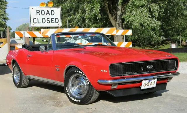 1967 chevrolet camaro rs/ss convertible nice