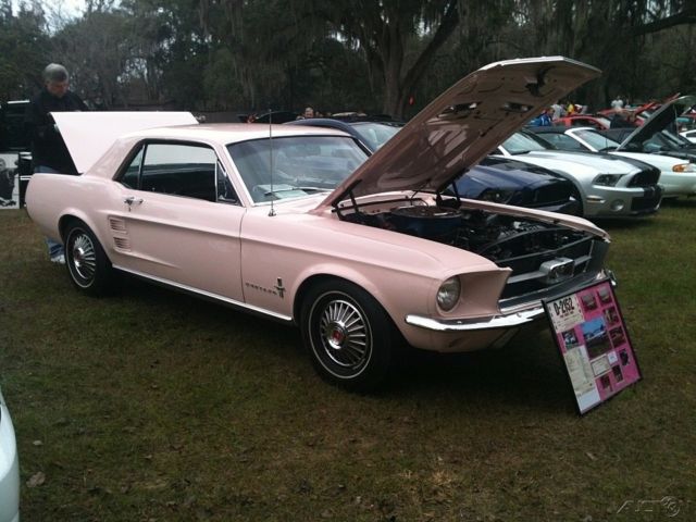 1967 ford mustang automatic 289 v* sport sprint pkg original paperwork