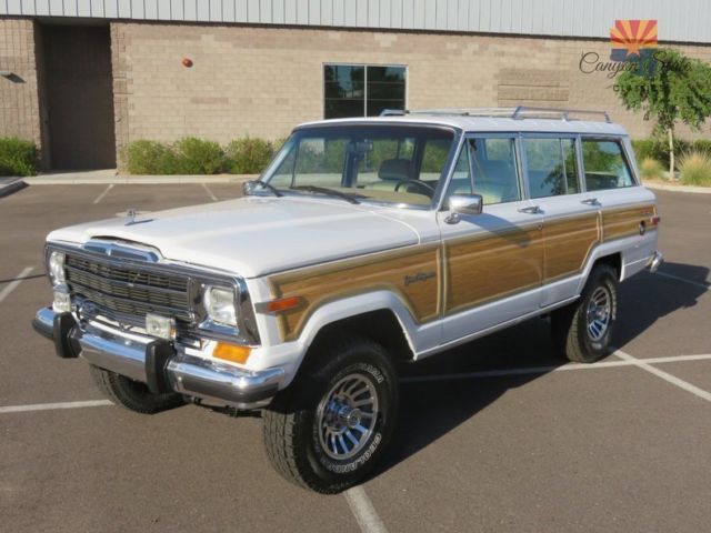 1991 jeep grand wagoneer 4x4, 360ci v8, fresh restoration, rust free az jeep
