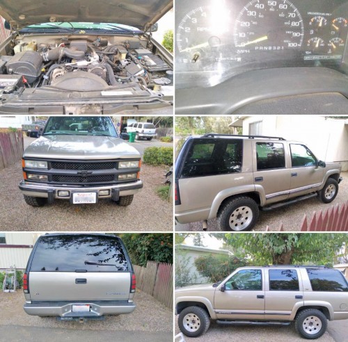 1999 chevrolet tahoe z71 for sale in california by owner