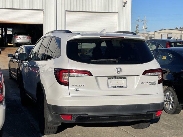 2021 honda pilot awd black edition