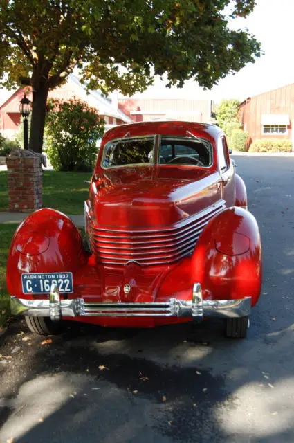 famous 1937 cord lycoming powered 4 speed front wheel drive. 1st of kind in usa